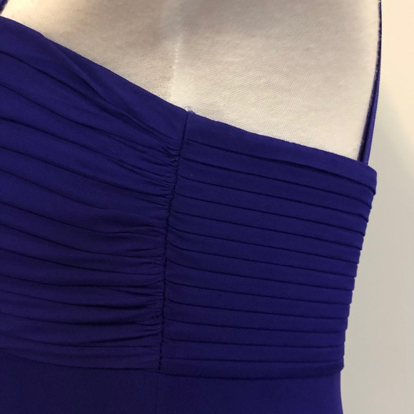 NWT Blue/Purple Silk BCBG Cocktail Dress - Picture 10 of 14
